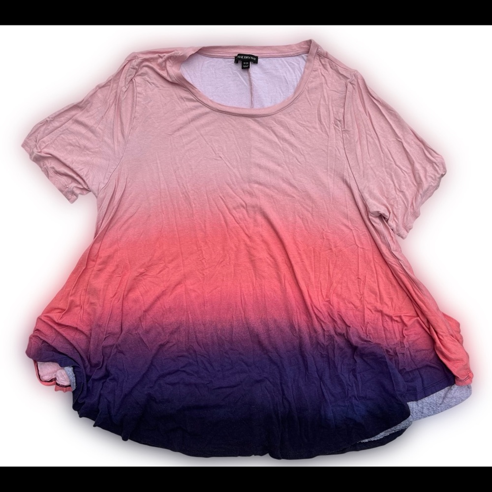 ✨ HP ✨ LB ✨ Pink/Rose to Blue/Indigo ✨ Ombré Tunic ✨